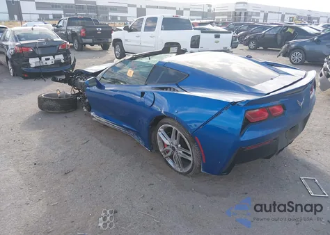 2014 Chevrolet Corvette Stingray Z51 from USA, damaged, VIN 1G1YK2D76E5134143